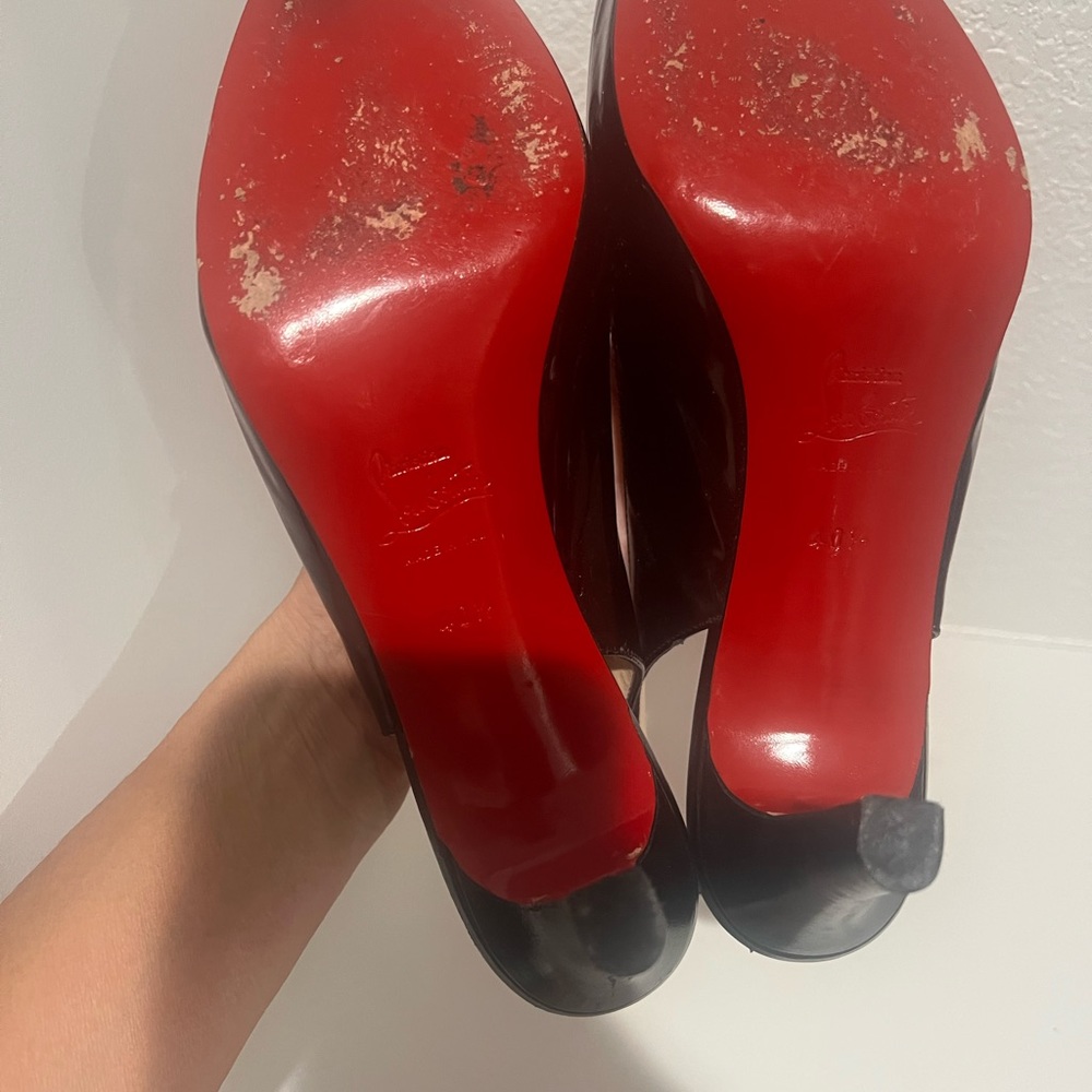 Womens open toed pumps